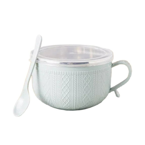 Glass&Bottle Insulated Mug with Lid for Kitchen Use - Large 25 Oz Coffee Soup Stew Cup with Handle for Everyday Use and Home