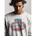 thumbnail image 2 of Officially Licensed Dubble Bubble Logo Design Men's Sweatshirt, 2 of 3