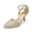 Gold, variant on Bocca Women’s Pointed Toe Ankle Strap Heels, Elegant Stiletto Dress Pumps for Work, Party, Evening Outfits