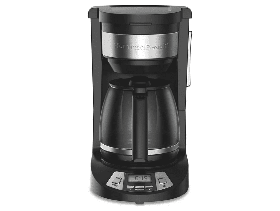 Restored Hamilton Beach 12 Cup Programmable Coffee Maker 52580270 46290 (Refurbished)