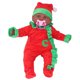 thumbnail image 5 of Muñeca infantil Reborn de vinilo de 16 pulgadas, encantadora muñeca afroamericana con ropa, chupete, decoración de regalo, 5 of 8
