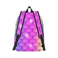 thumbnail image 6 of Rocae Rainbow Scales2 for Durable Canvas Backpack Leisure Large Bag Travel Rucksack Multi-function Backpack Medium, 6 of 8