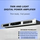 thumbnail image 4 of Amplificador de potencia de 2 canales Amplificador de potencia digital profesional Delgado y, 4 of 8