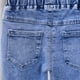 thumbnail image 5 of Pantalones vaqueros largos para niños, ropa de verano, estilo occidental, de cintura alta, ligeramente acampanados, pantalones cortos casuales elásticos para niñas, pantalones vaqueros para niñas, 5 of 6