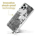 thumbnail image 3 of Caseyard TPU Clear Case for iPhone 13 with Wind Flower design phone cover, 3 of 7