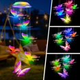 thumbnail image 1 of LINLIN Solar Wind Chimes, Waterproof Solar Wind Chimes,Color Changing Wind Chimes for Garden, Hanging Solar Lights Romantic Decorative for Patio Yard Outdoor Home, Gifts for Mom, 1 of 8