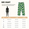 thumbnail image 2 of Pajama Pants Women - soccer Football ball green grass Soft Breathable Sleep & Lounge Pants for Women, Comfy Casual Pj Pants Bottoms with Pockets, 2 of 7