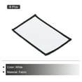 thumbnail image 3 of Uxcell 8pcs Parche de Sublimación en Blanco, 3.15"x1.97" Parche de Transferencia de Calor para Reparación de Tela DIY Artesanías Blanco, 3 of 7