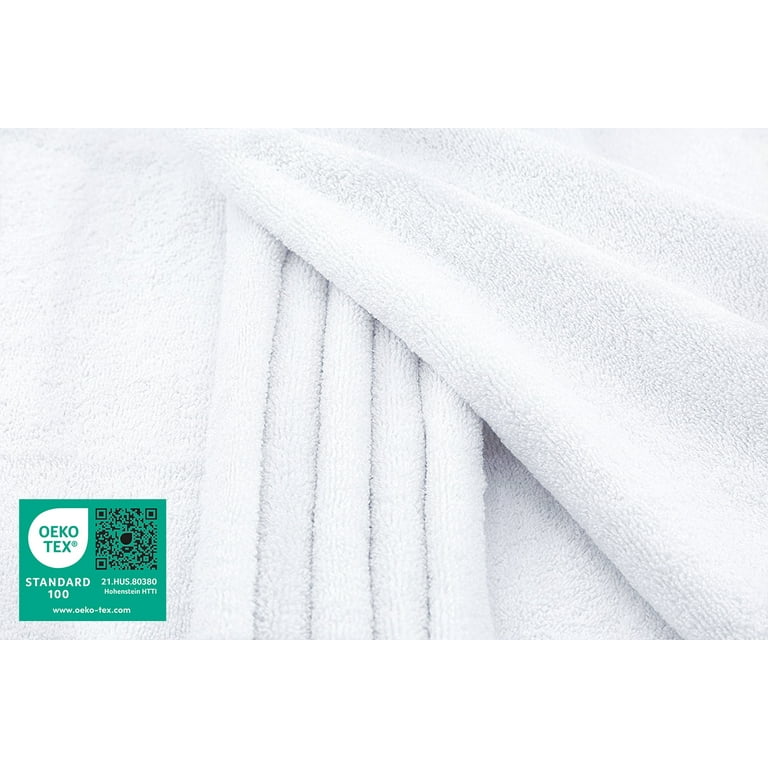 100% Cotton Extra Large Oversized Bath Towel White Bath Sheet 40x80 inch
