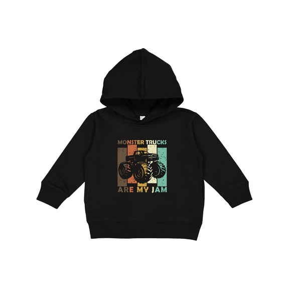 Inktastic Monster Trucks Are My Jam Toddler Hoodie