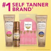 Jergens Natural Glow Daily Moisturizer Lotion, Medium to Deep Skin, Self Tanner, 7.5 fl oz