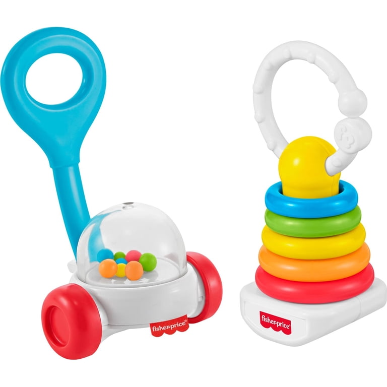 Fisher-Price Newborn Classic 2-Pack Rattle & Activity Toys photo 1