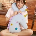 thumbnail image 6 of CIYISON Kids Travel Neck Pillow Unicorns Memory Foam Pillow Ushaped Airplanes Car Flight Head Neck Support Pillow, 6 of 18