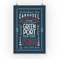 thumbnail image 3 of Greenport, New York, Typography and Knots (12x18 Wall Art Poster, Room Decor), 3 of 3