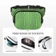 thumbnail image 5 of Fotbe Cactus Cangurera Cuadrada con Estampado de Doble Capa, Bolsa de Cintura Ajustable Mini para Hombres y Mujeres, 5 of 9
