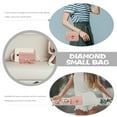 thumbnail image 3 of Topbathy Woman Crossbody Bag Pattern Small PU Shoulder Tote Pink 1Pack, 3 of 6