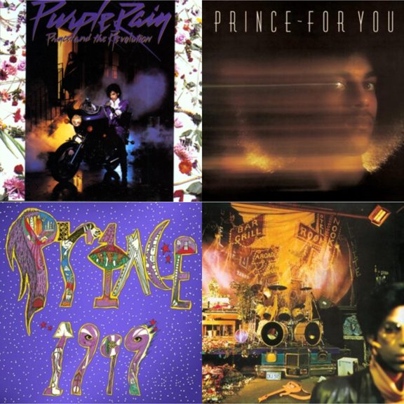 Purple Rain & For You & 1999 (X) & Sign O’ The Times [CD Bundle]