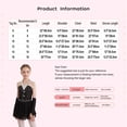 thumbnail image 7 of Alvivi Kids Girls Sparkle Figure Ice Skating Modern Dance Dress Ballet Leotard with Gloves Dark Green 8, 7 of 7