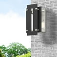 thumbnail image 5 of 21771-04-Livex Lighting-Utrecht - 10 One Light Outdoor Wall Lantern Black/Brushed Nickel Finish, 5 of 12