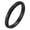 Black, variant on Women's Stainless Steel Rhombus Faceted Rotating Spinner Rings for Anxiety Minimalist Comfort Fit Jewelry Gift Silver Size 9