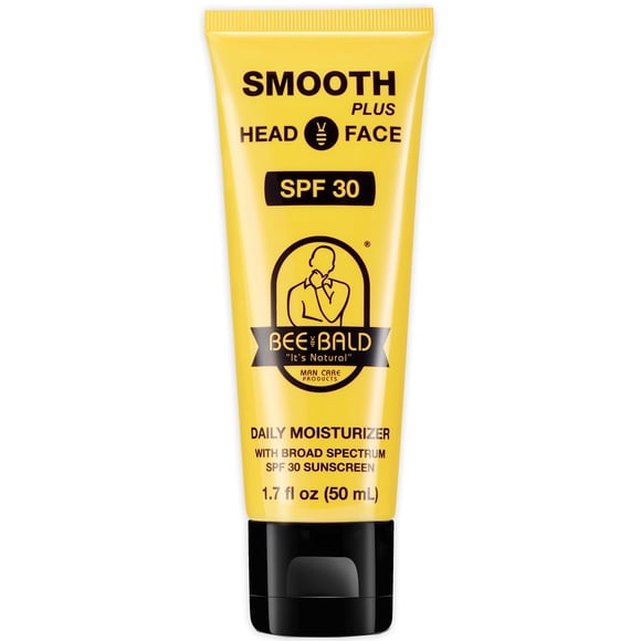 Crema hidratante Bee Bald SMOOTH PLUS SPF 30 50 ml para hombres y mujeres