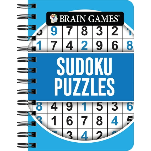 Brain Games - To Go Brain Games - To Go - Sudoku Puzzles (Blue - Circle Cover), (Spiral-Bound)