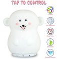 thumbnail image 2 of Baby Night Light for Kids Room: LED Kids Night Light Baby Lamp for Nursery | Monkey Lamp with Remote | Nine Multi Color Changing LED Monkey Lights | Miffy Lamp for Nursery | Silicone Night Light Kids, 2 of 6