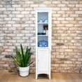 thumbnail image 5 of Teamson Home Glancy Freestanding Linen Tower, 5 of 11
