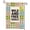 B, variant on XaaKee Garden Flags for Outside Clearance, Peace and Pure Love Typography Print Garden Flag, Double-sided High-Quality White Linen Yard Flag for Patio Deck Decor, 12x18Inch