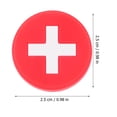 thumbnail image 2 of OUNONA 5Pcs Tennis Racket Dampener in National Flag Style for Tennis Players, 2 of 8