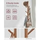 thumbnail image 4 of Perchero VASAGLE, 171 cm de alto, 8 ganchos con estante, color caramelo, 4 of 6