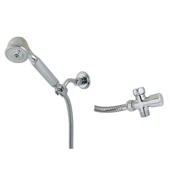 Kingston Brass KX1031BD Restoration Hand Shower Kit, Polished Chrome