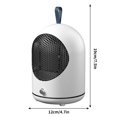 thumbnail image 3 of BOBOMOTI Space Heater Clearance Portable Small Electric Heater Safe and Quiet Ceramic Heater Fan for Office Bedroom, 3 of 7