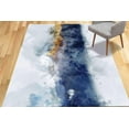 thumbnail image 3 of Step Rugs, Gift Rugs, Watercolor Mountain Rugs, View Rug, Watercolor Mountain Rugs, Landscape Rug, Cool Rugs, Floor Rug, Wedding Rugs, 2.3'x3.3' - 70x110 cm, 3 of 8