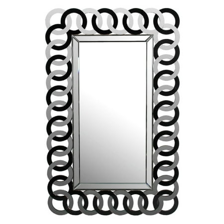UPC 805572883989 product image for Privilege International Mirrored Ring Wall Mirror - 30W x 47.5H in. | upcitemdb.com