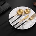 thumbnail image 5 of 4-Piece Utensils Set, Reusable ,Easy to Clean, for Lunch Box Dorm Workplace Camping School Picnic, 5 of 5