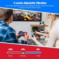 thumbnail image 3 of Ave Wireless Pro Controller para Switch Controllers, Pro Controller Compatible con Switch/Switch Lite, control remoto para Switch Controller Wireless con Turbo/Motion Control/Vibration-Blue/Red Sincero Hogar, 3 of 6