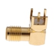 thumbnail image 3 of Conector coaxial de RF de metal Conector RF Cables es Conectores para Altavoces Audio Vídeo Portátil, 3 of 8