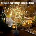 thumbnail image 2 of LEJHVAQK Dandelion Table Lights Fireworks 15.74" LED Starburst Lamp 100 Warm White Fairy Lights with Movable Branches, Elegant Christmas Table Centerpiece & Holiday Gift Decor(2PCS Warm+White ), 2 of 8