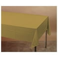 thumbnail image 6 of Plastic Tablecover, Gold, 54" x 108", 6 of 7