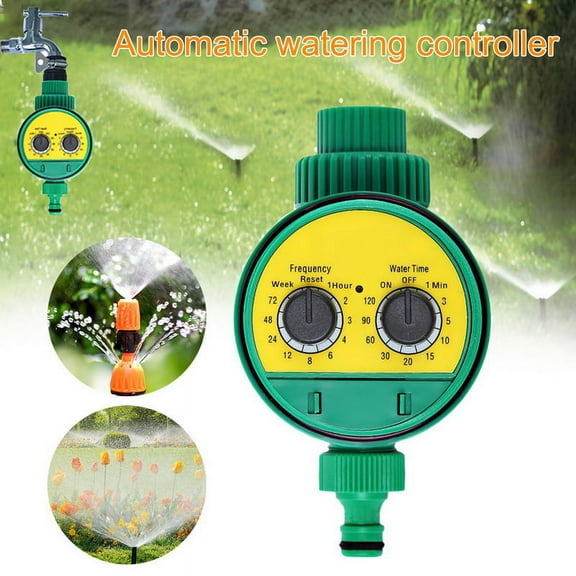 SENRISE Water Timer Irrigation Controller 1 Hour-72 Hours Frequency Garden Watering