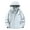 White, variant on Raincoat for Women Waterproof Windproof Breathable Coats Outdoor Active Hooded Rain Jacket with Pockets 2 in 1 Waterproof 2025 Trendy Lightweight Fleeced Liner Raincoat with Hood Hiking Outwear