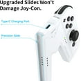 thumbnail image 4 of Switch Joy-Con Charging Grip Compatible with OLED Model, V-Shaped Switch Joy-Con Controller Charger with Indicators, Charge While Playing, Black, 4 of 16