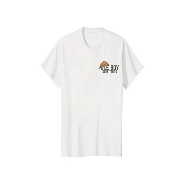 Cotton Short Sleeve T-Shirt - Hunting Dog Pattern with Camouflage Cap Design, 100% Cotton Relaxed Fit, Comfortable outdoor adventure Casual Wear for all Seasons, Machine Washable, easy To Wear, Doubl