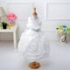 thumbnail image 2 of Vestido de niña de flores Baoblaze sin mangas con flor rosa Artificial Blanco 4-5 años, 2 of 8