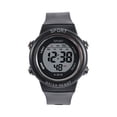 thumbnail image 2 of Resicozy Digital Sports Watch for Womens Mens Waterproof Watch Soft Silicone Strap Wrist Watch Black One Size, 2 of 4