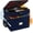 Blue, variant on Portable Office Collapsible File Storage with Reflective Strip for Hanging Letter, Legal Size Folder – Fireproof Document Box with Lock, 2 Layer File Cabinet Organizer with 5 Tab Inserts