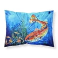 thumbnail image 1 of Carolines Treasures MW1214PILLOWCASE Taie d'Oreiller Standard en Tissu de Poisson Rouge Dispersé, 1 of 2