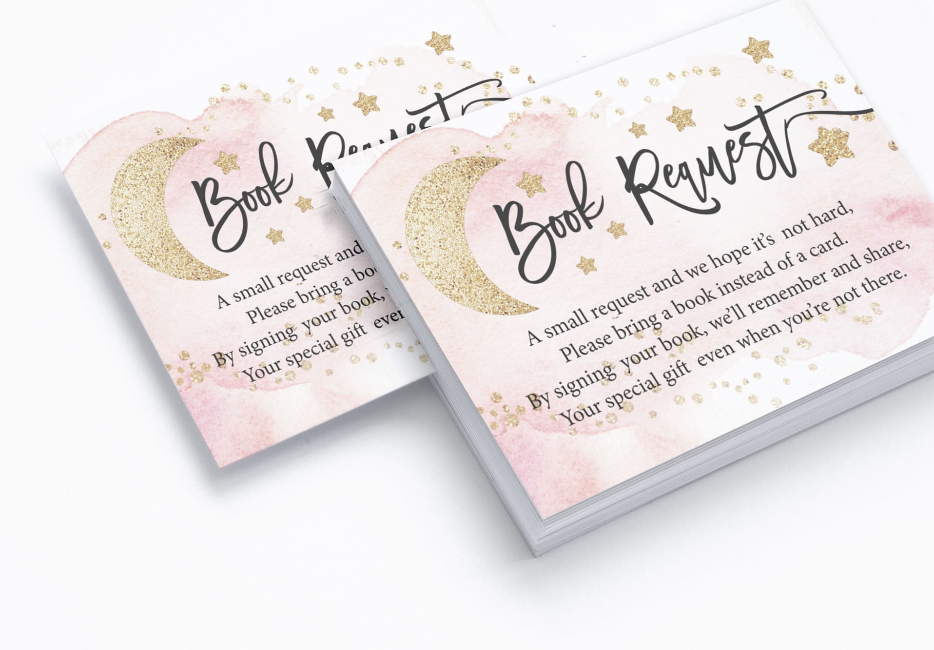 Inkdotpot Set Of 30Gender Reveal Baby Shower Invitations-Diaper Raffle Tickets And Baby Shower Book Request Cards Twinkle Twinkle Little Star Invites Its A Boy Its A Girl
