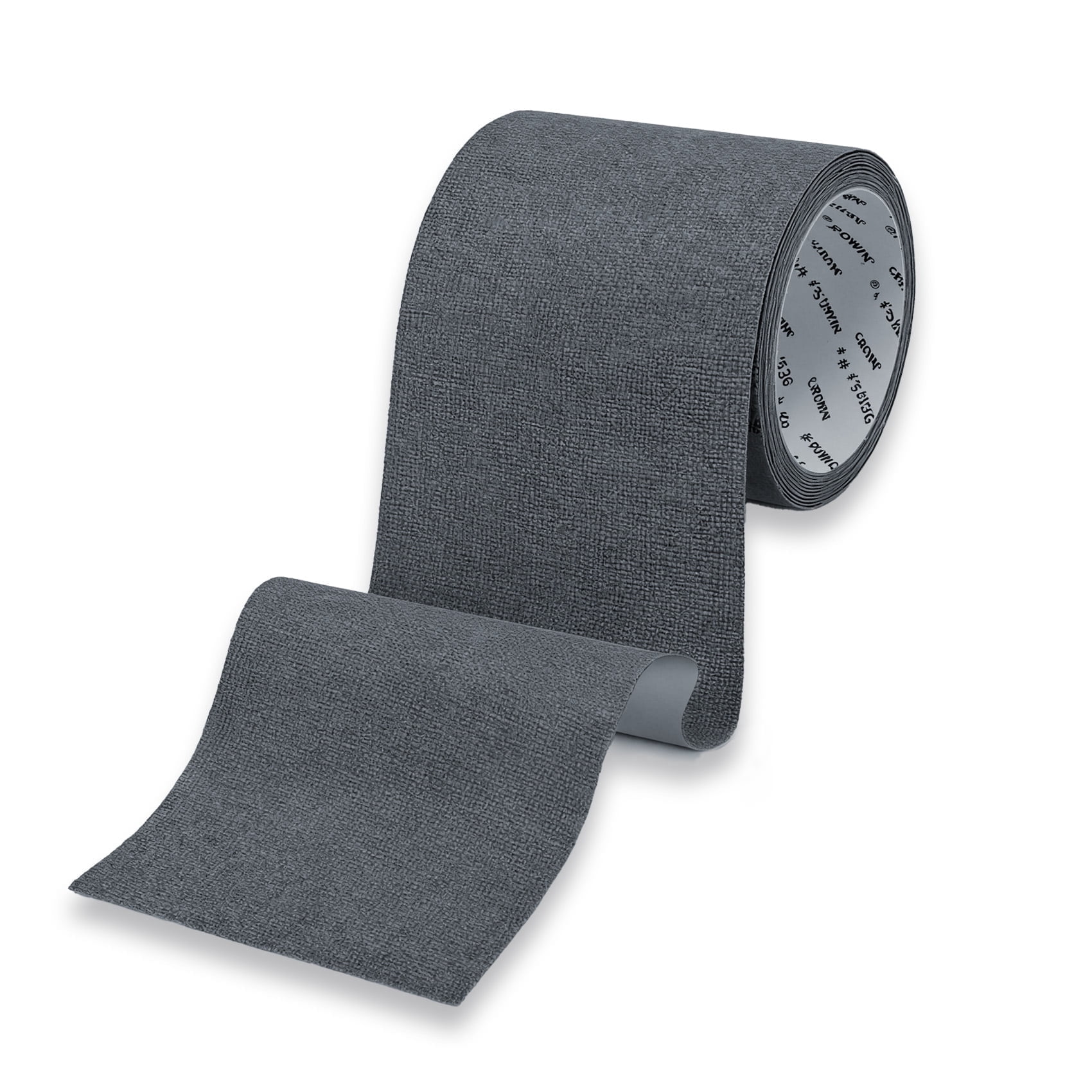 4" x 70" Canvas Repair Tape, Self-Adhesive Waterproof Patch fit for Boat Covers, Awnings, Tents, Grey Fabric Reinforcement for Rips & Seams